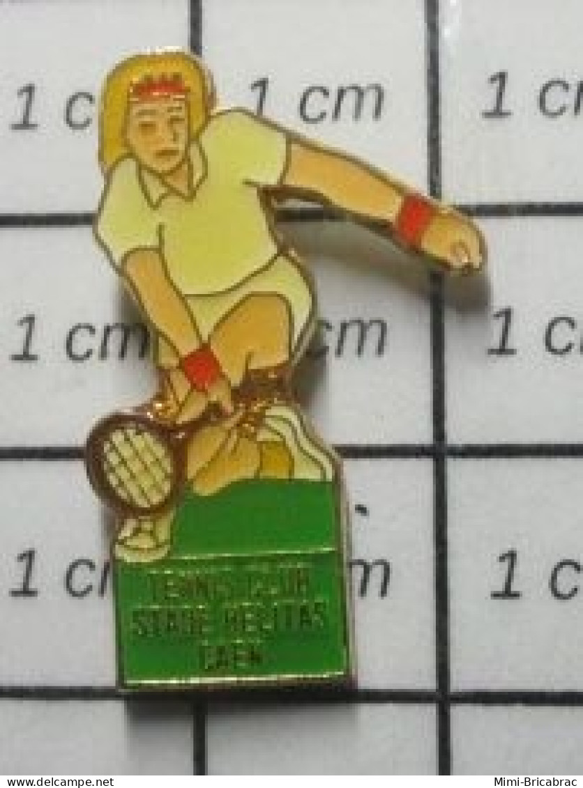 1012A  Pin's Pins / Beau Et Rare / SPORTS / TENNIS CLUB STADE HELITAS CAEN - Tennis