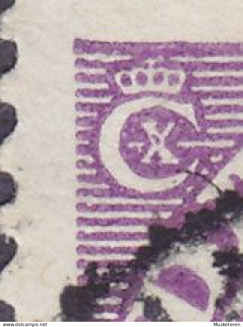 Denmark 1913 Mi. 69, 15 Øre Christian X. ERROR Variety 'Colour Spot In Left 'X' Deluxe Brotype III KJØBENHAVN (2 Scans) - Plaatfouten En Curiosa