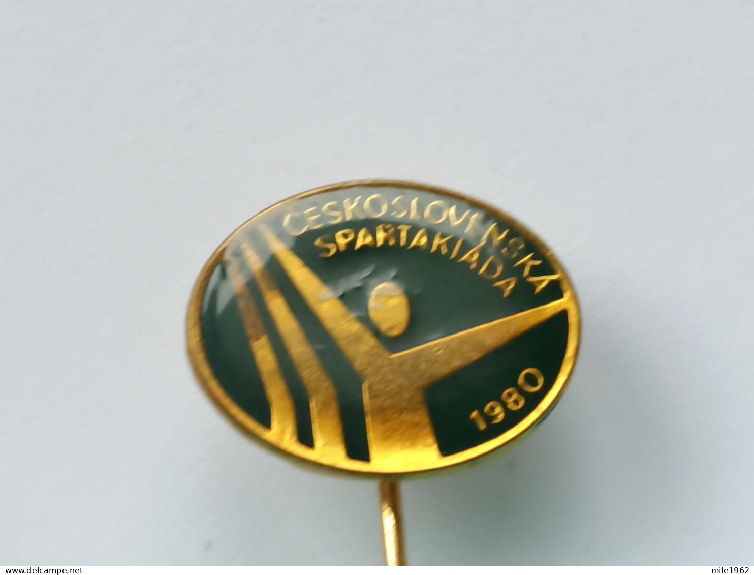 BADGE Z-51-10 - GYMNASTIC CZECHOSLOVAKIA, GYMNASTIQUE, SPARTAKIADA - Atletiek