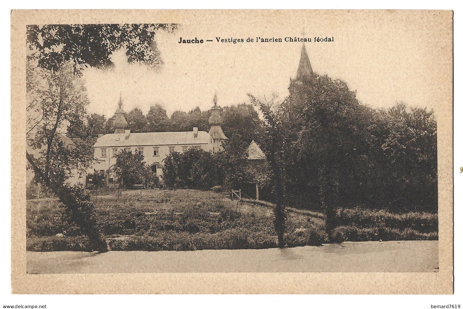 Belgique  - Jauche  -  Vestiges  De L'ancien  Chateau  Feodal - Orp-Jauche