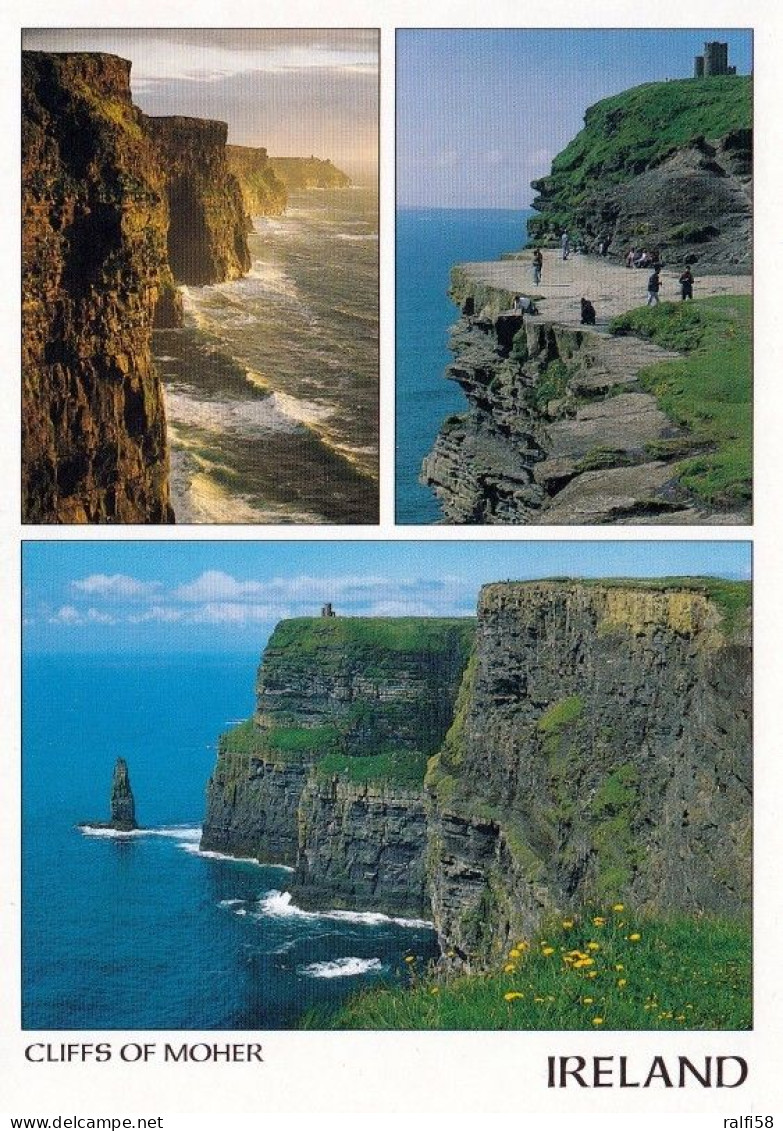 6 AK Irland * Sehenswürdigkeiten Im County Clare - The Burren,  Cliffs Of Moher - Die Bekanntesten Steilklippen Irlands - Clare