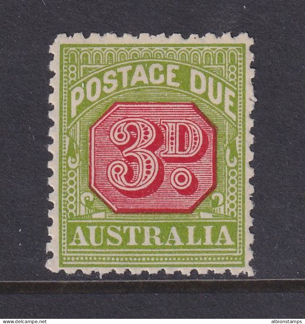 Australia, Scott J60 (SG D108), MHR - Segnatasse