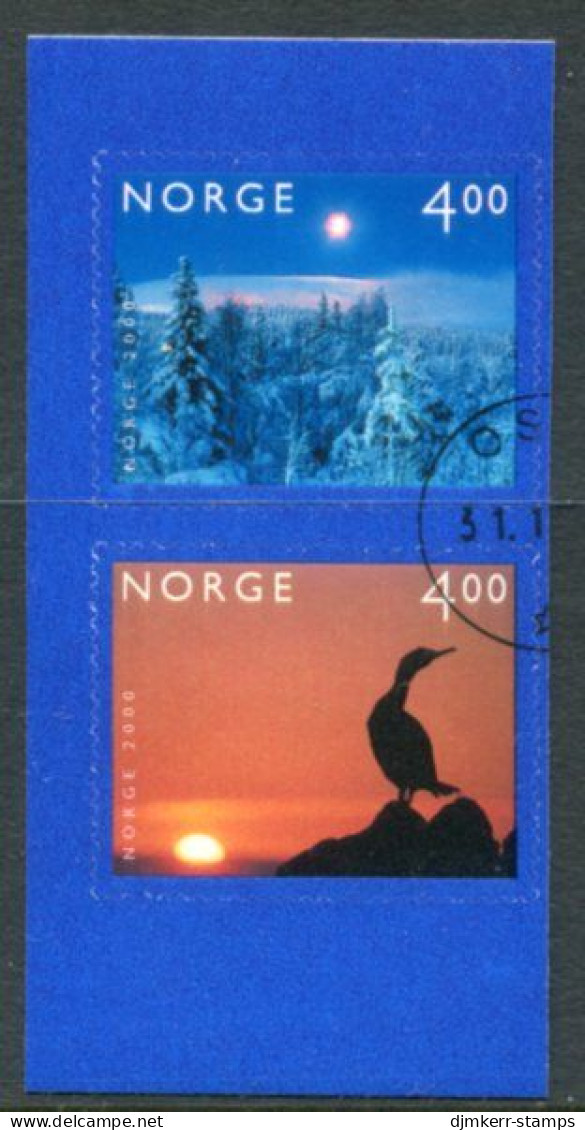 NORWAY 1999 New Millennium Used.  Michel 1335-36 - Used Stamps