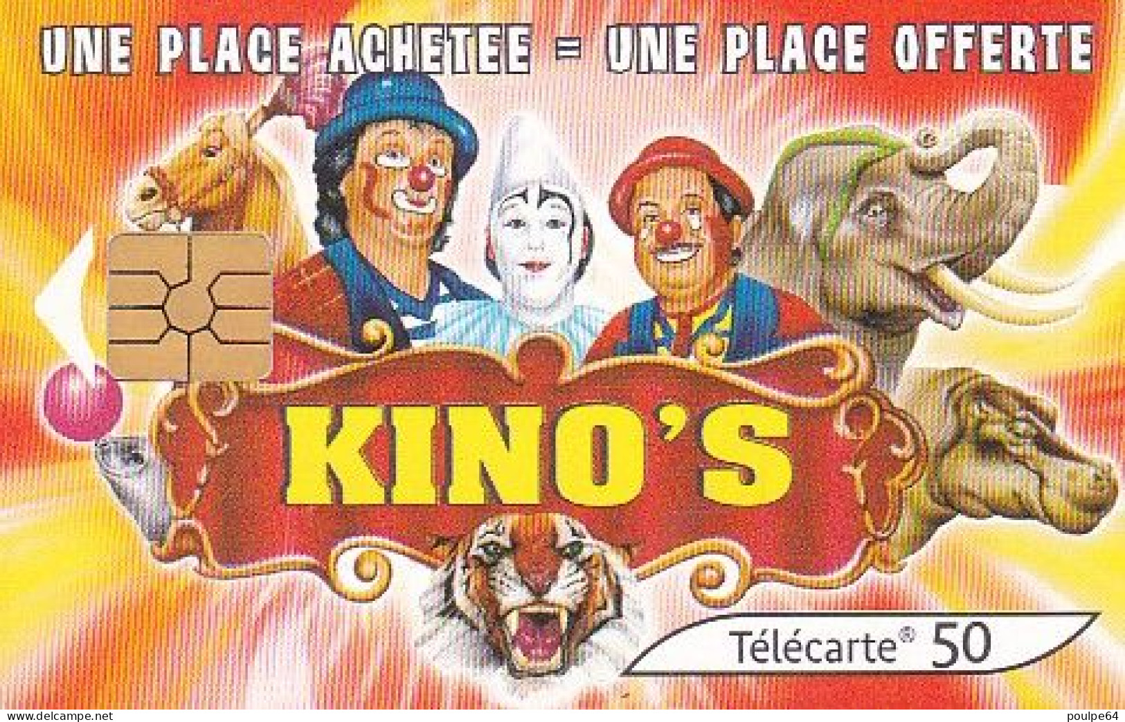 F1089  10/2000 - KINO'S PARIS - 50 GEM2 - 2000