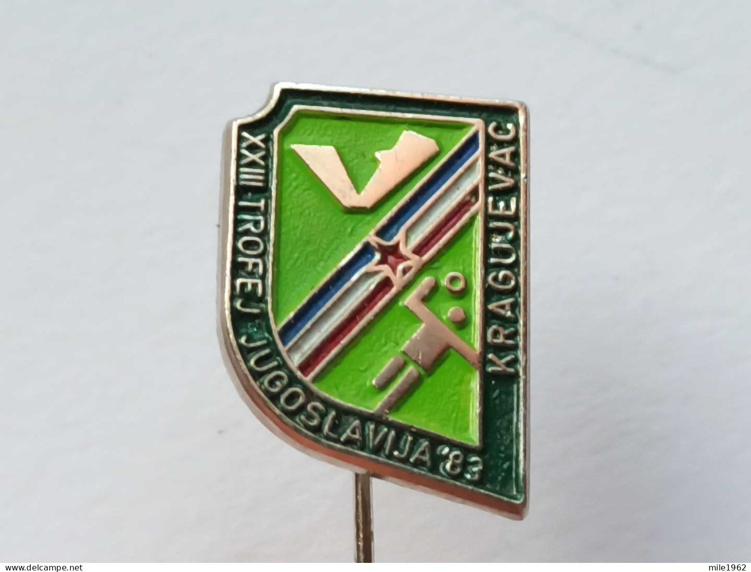 BADGE Z-88-1 - RUKOMET, HANDBALL CHAMPIONSHIP YUGOSLAVIA, KRAGUJEVAC - Handbal