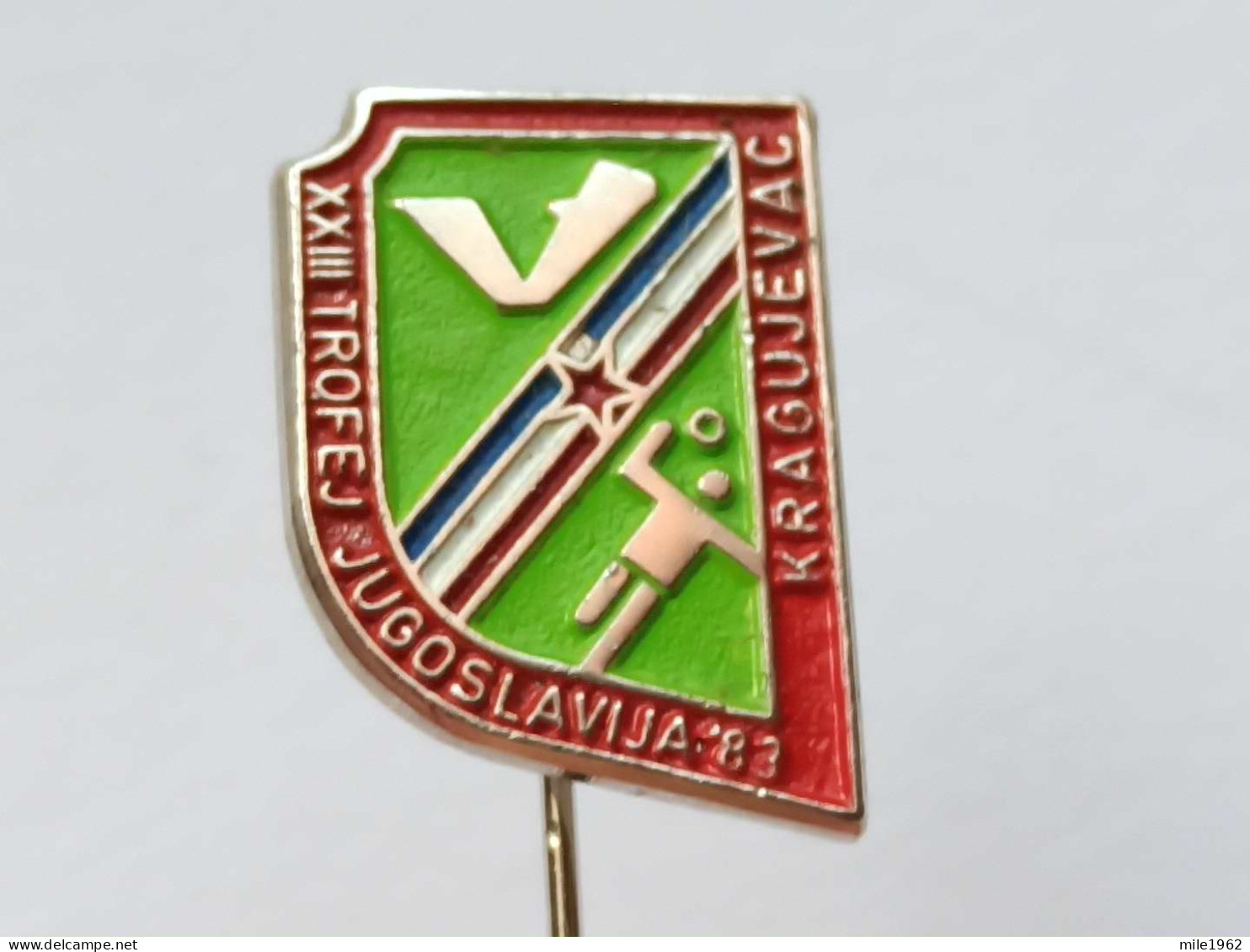 BADGE Z-88-1 - RUKOMET, HANDBALL CHAMPIONSHIP YUGOSLAVIA, KRAGUJEVAC - Handball