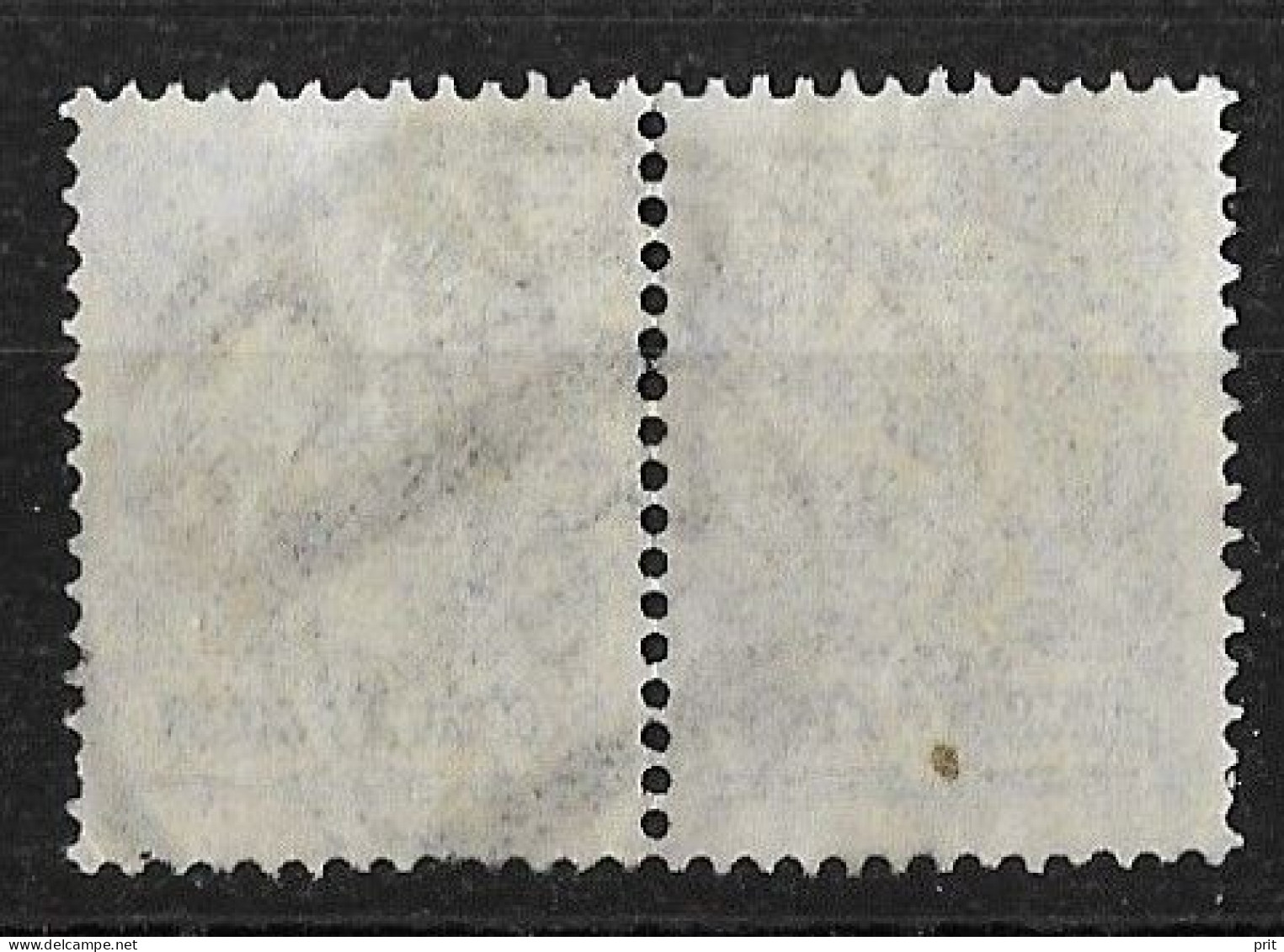 Russia 1908 7K Pair Mi 68/Sc 78. RIGA Latvia Postmark - Usados