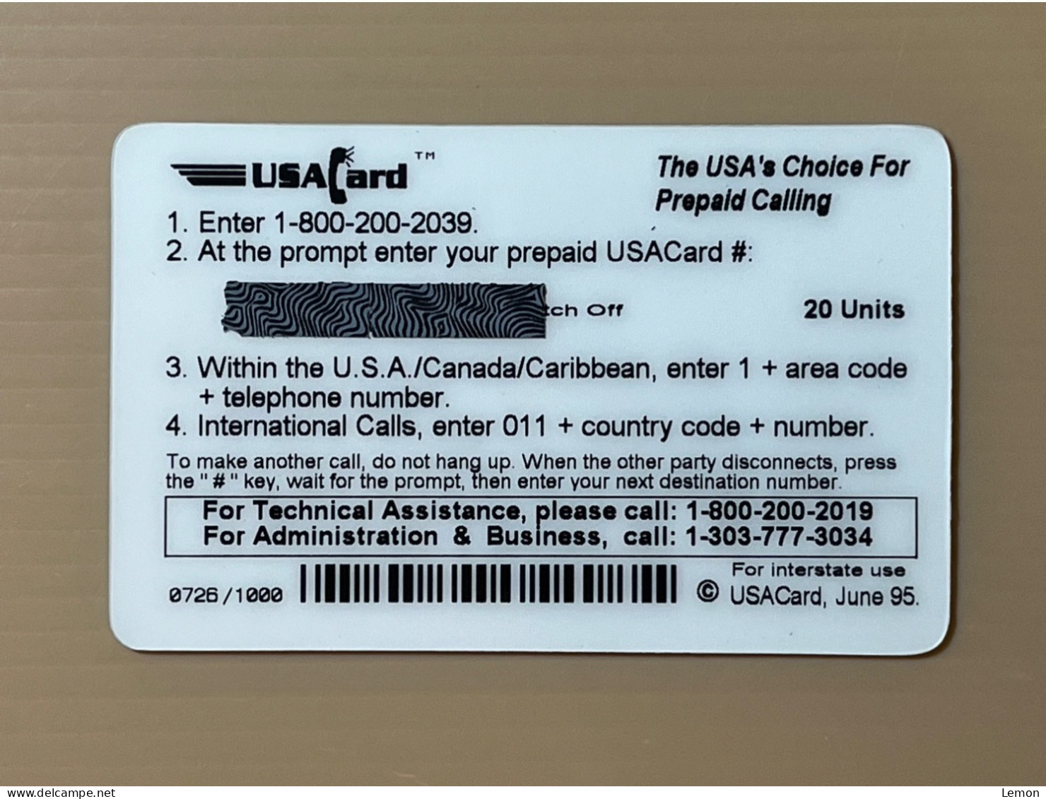 Mint USA UNITED STATES America Prepaid Telecard Phonecard, Coin & Collectible Expo 1995, Set Of 1 Mint Card With Folder - Collections