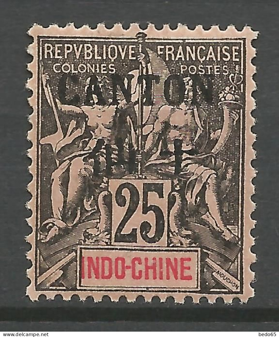 CANTON N° 24 NEUF* TRACE DE CHARNIERE / Hinge / MH - Unused Stamps
