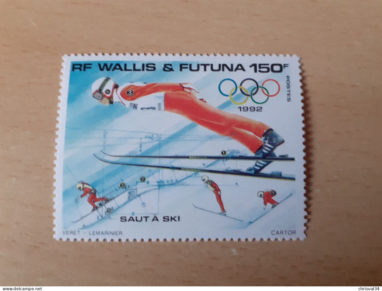 TIMBRE  WALLIS-ET-FUTUNA      N  425   COTE  4,30  EUROS   NEUF  SANS   CHARNIERE - Unused Stamps