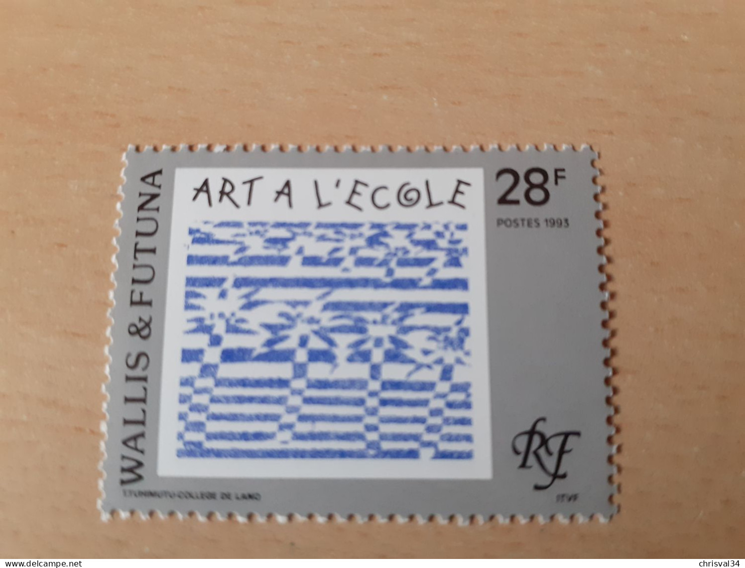 TIMBRE  WALLIS-ET-FUTUNA      N  459   COTE  1,00  EUROS   NEUF  SANS   CHARNIERE - Unused Stamps