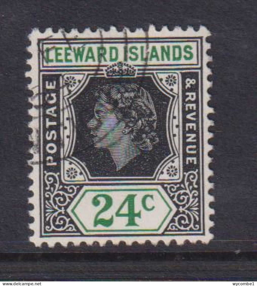 LEEWARD ISLANDS - 1954 Definitives 24c Used As Scan - Leeward  Islands