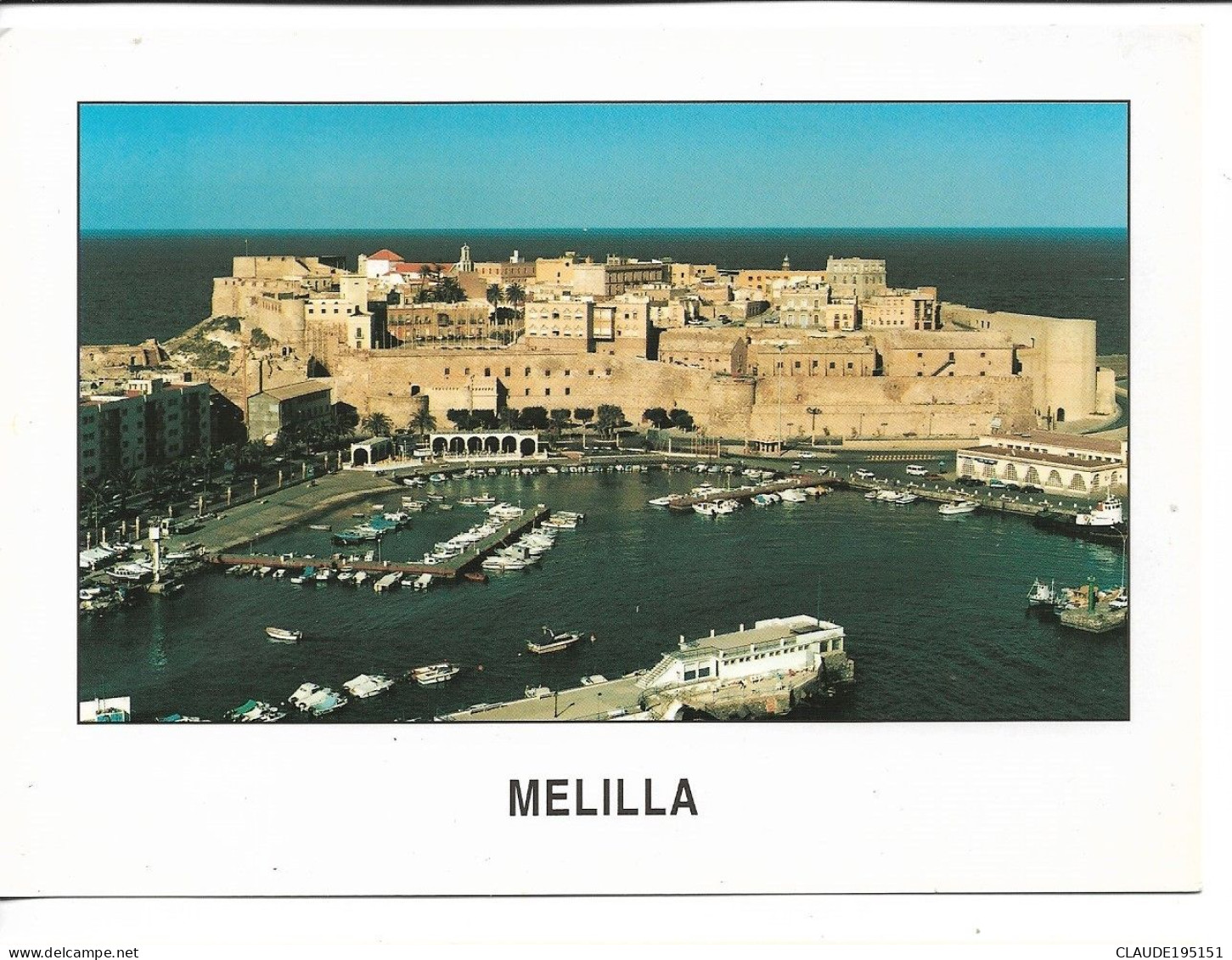 MELILLA  LA VIEJA Y DARSENA DE PESQUEROS ( EDITVELOX) - Melilla