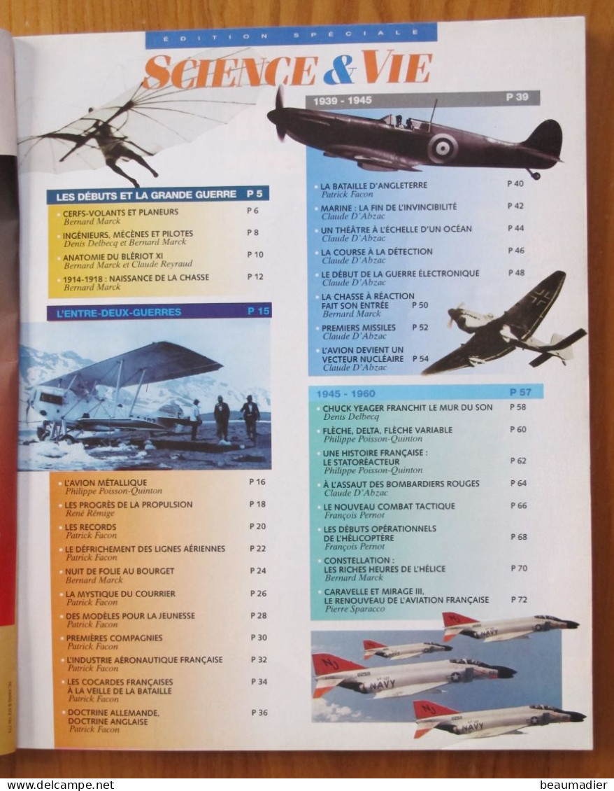 Science Et Vie édition Spéciale Un Siècle D'Aviation Août - Septembre 1998 Airbus Boeing Blériot Constellation - Luftfahrt & Flugwesen