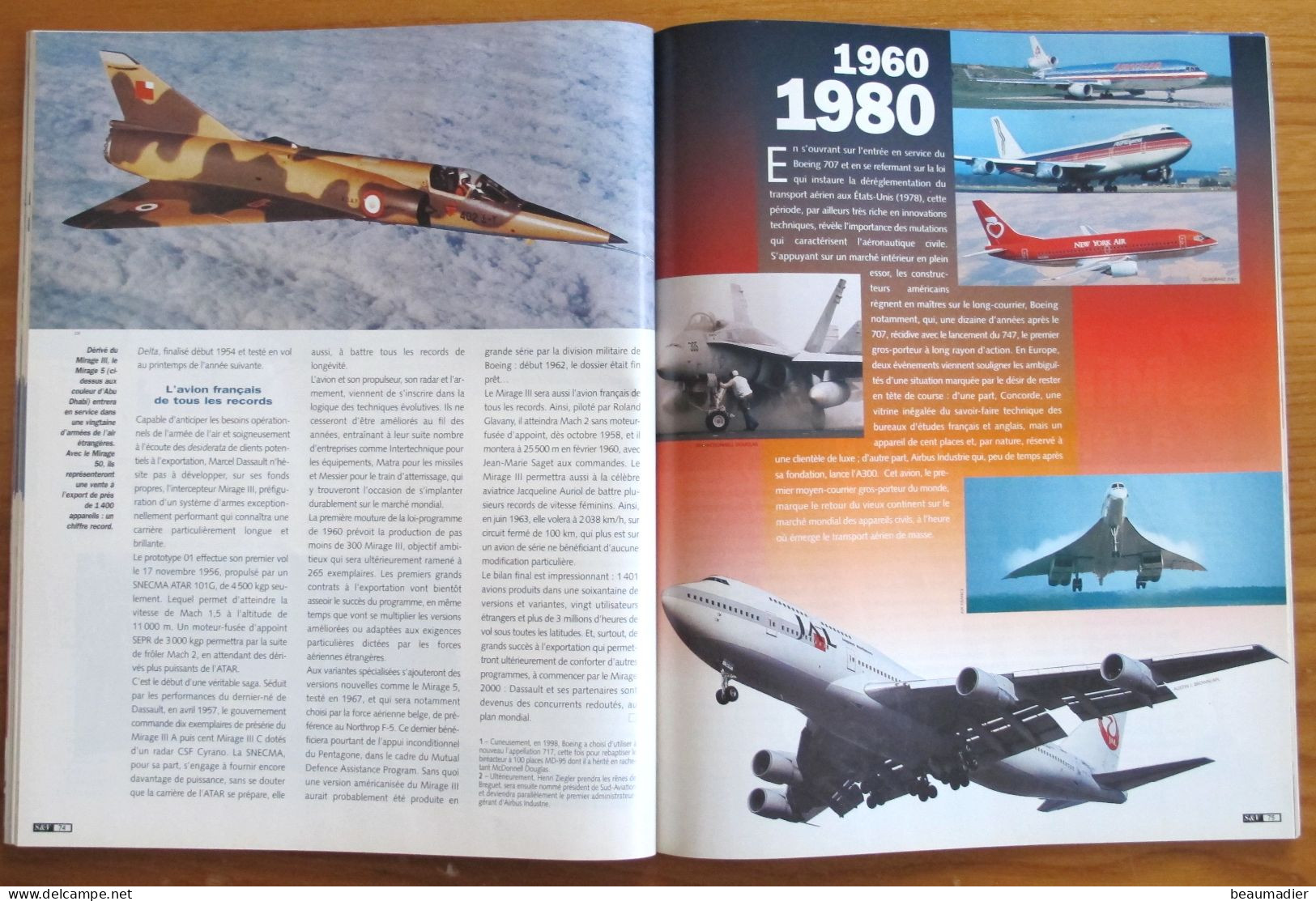 Science Et Vie édition Spéciale Un Siècle D'Aviation Août - Septembre 1998 Airbus Boeing Blériot Constellation - Luftfahrt & Flugwesen