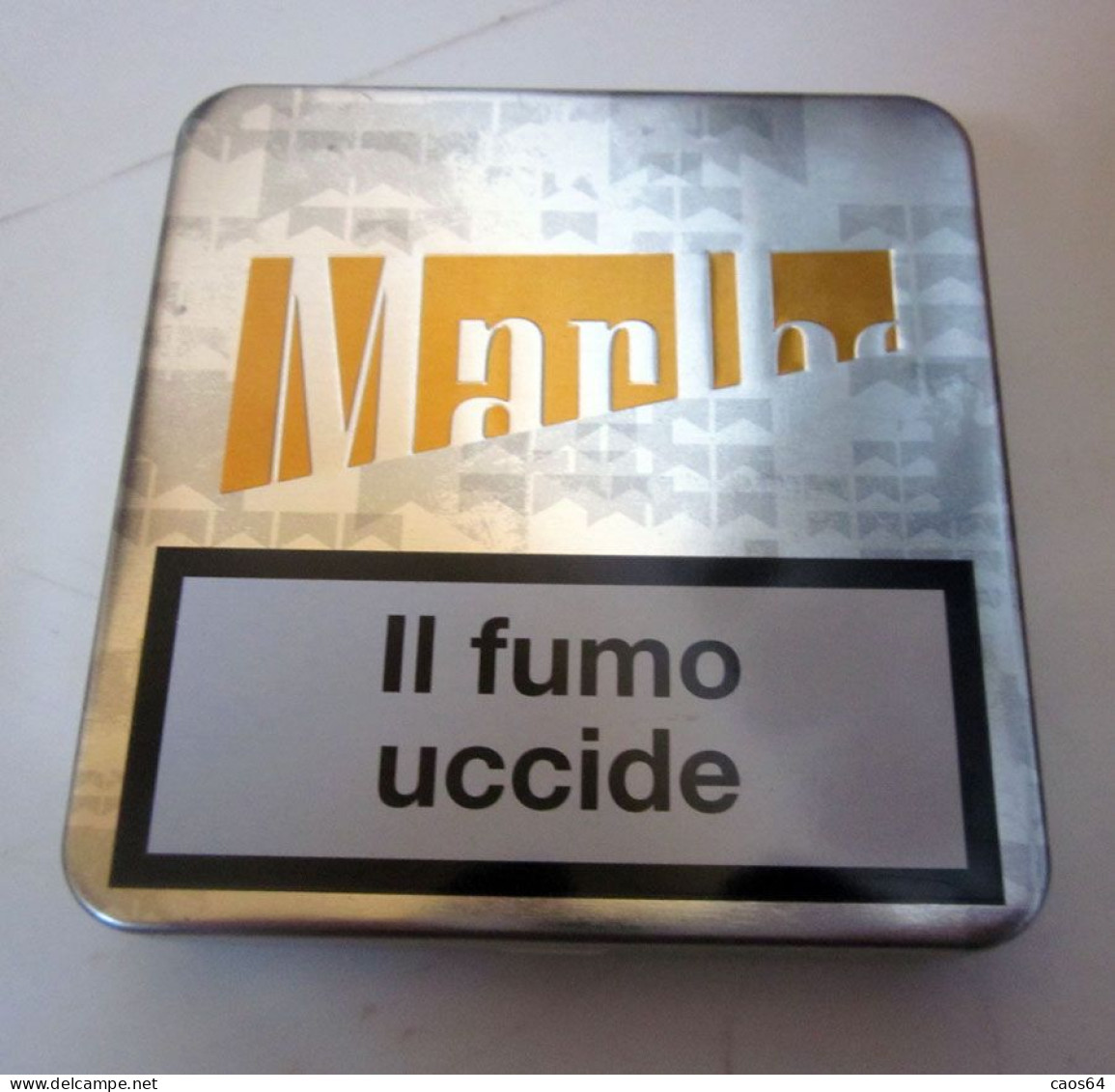Marlboro ITALY BOX METAL SIGARETTE Vuoto - Zigarettenetuis (leer)