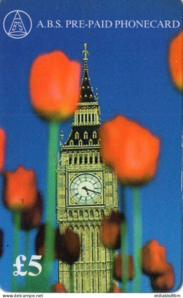 UNITED KINGDOM - PREPAID - A.B.S. - MONUMENT - BIG BEN - LONDON - Other & Unclassified