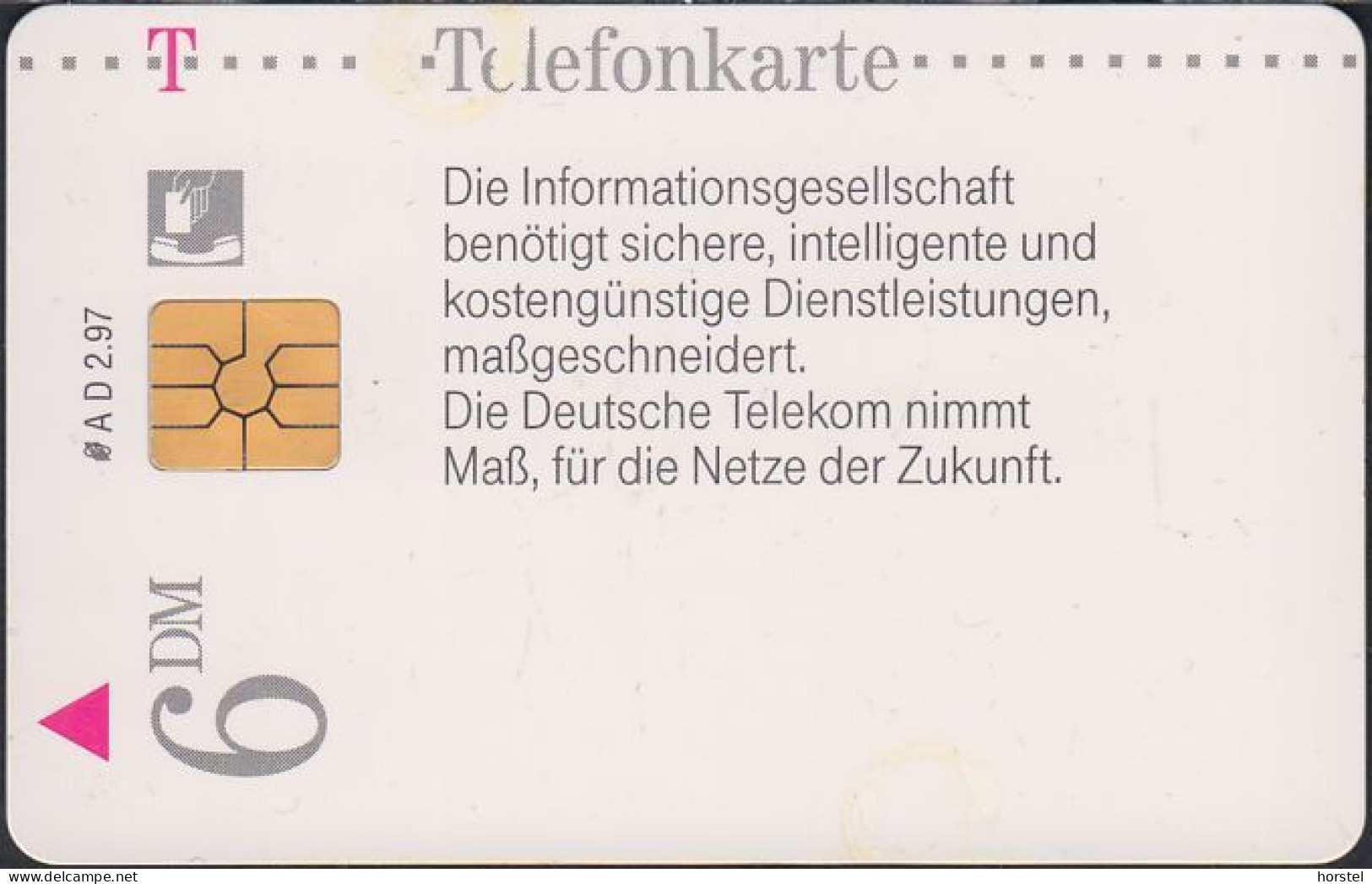 GERMANY AD2/97 Das Netz Der Telekom - Maßgeschneidert Für Die Zukunft - A + AD-Series : Publicitaires - D. Telekom AG