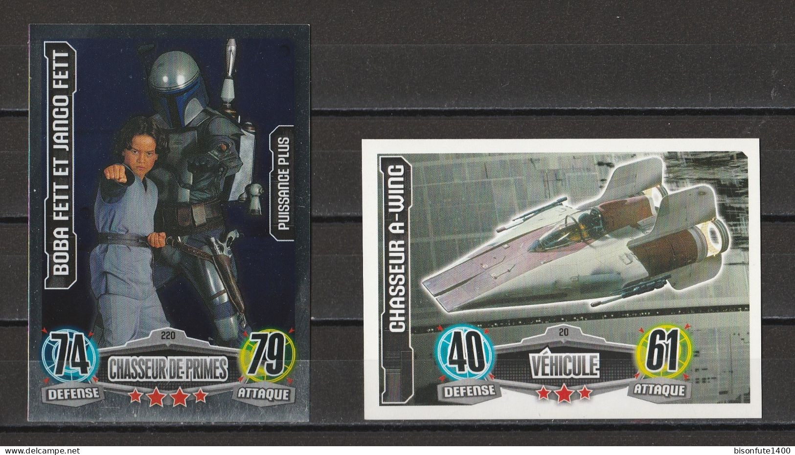 Lot De 5 Trading Cards Game STAR WARS Neuves (Voir Photos) - Star Wars