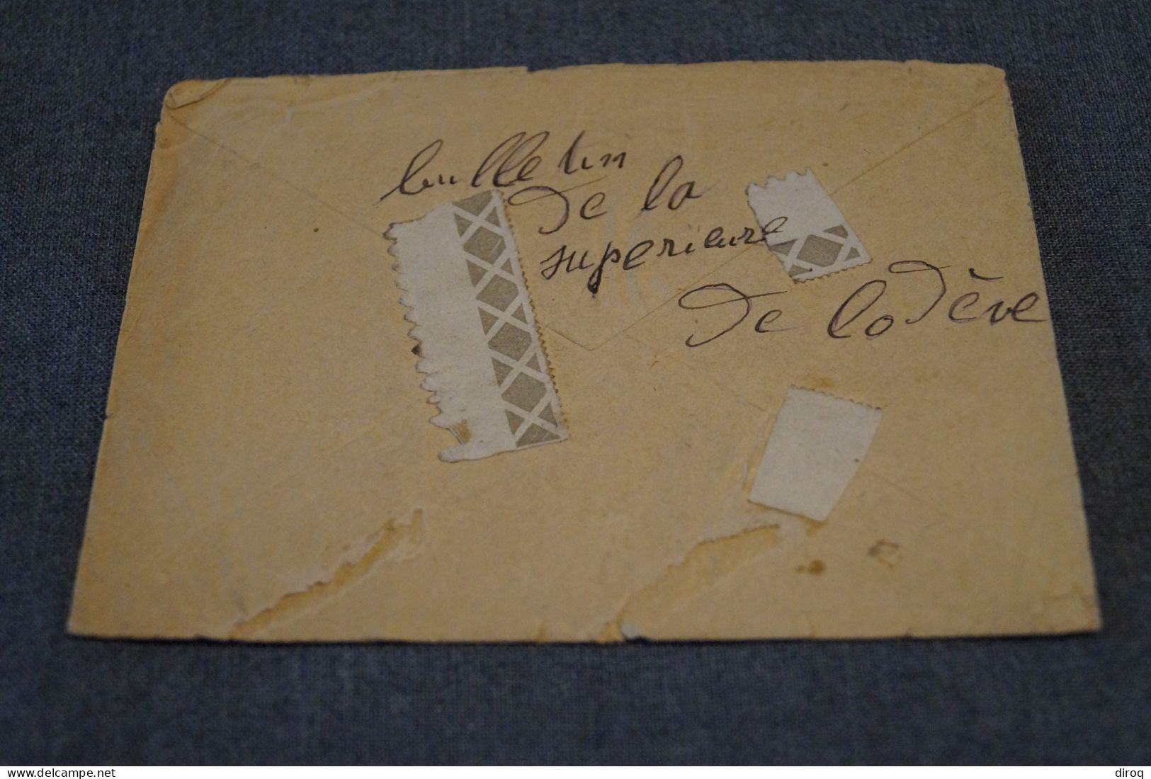 Superbe Ancien Envoi Recommandé N° 326,Bruyère-le-Chatel, Pour Collection - Briefe U. Dokumente
