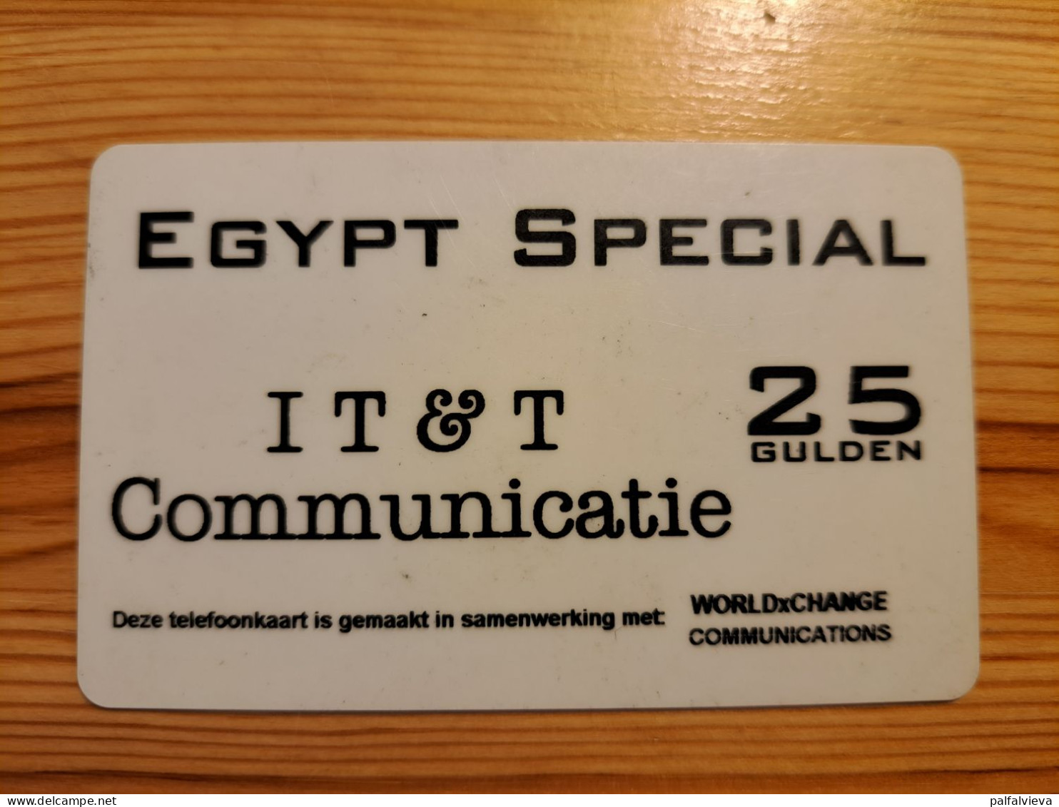 Prepaid Phonecard Netherlands, IT&T - Egypt Special - [3] Sim Cards, Prepaid & Refills