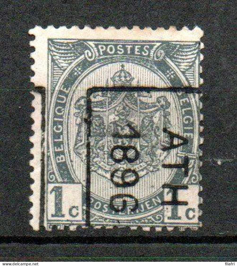 47 Voorafstempeling Op Nr 53 - ATH 1896 - Positie B - Roller Precancels 1894-99