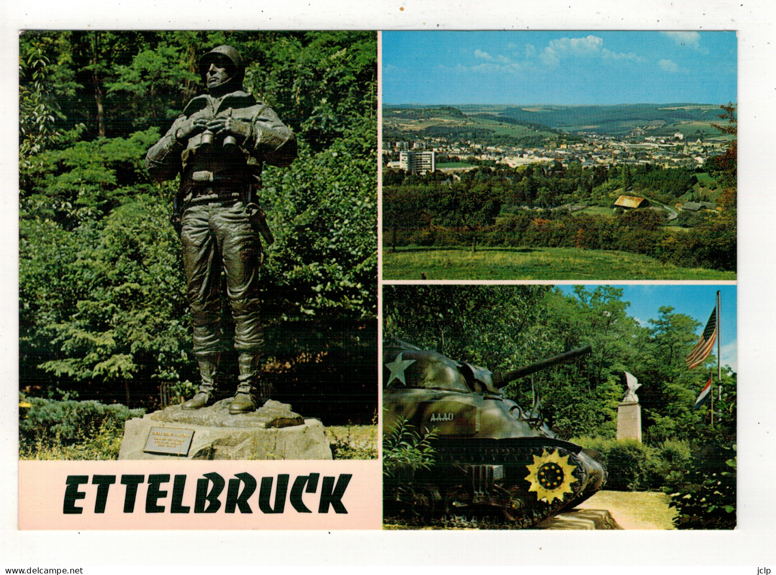 ETTELBRUCK - Monument Patton - Panorama. - Ettelbruck