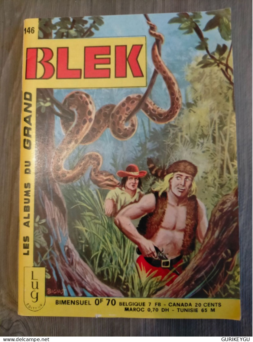 Bd BLEK Le Roc N° 146  LUG En EO Du 05/08/1969 TBE - Blek