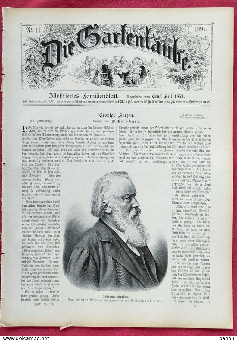 DIE GARTENLAUBE 1897 Nr 17 CHICAGO - Sonstige & Ohne Zuordnung