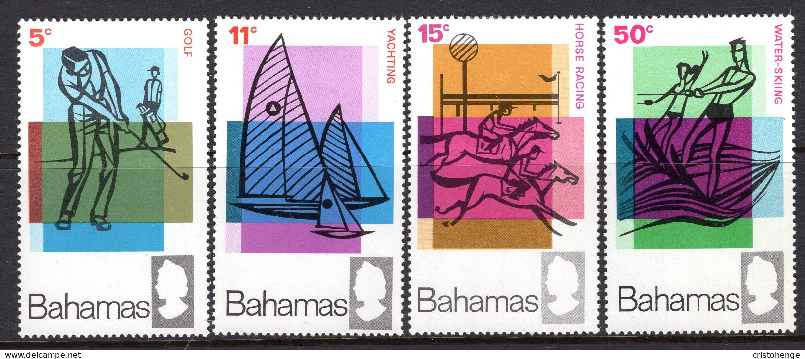 Bahamas 1968 Tourism Set LHM (SG 315-318) - 1963-1973 Autonomie Interne