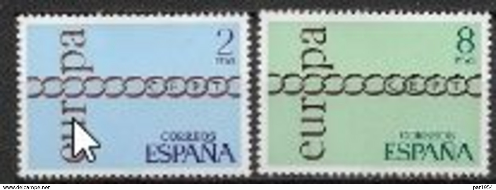 Espagne 1971 Neufs ** N° 1686/1687 Europa - 1971