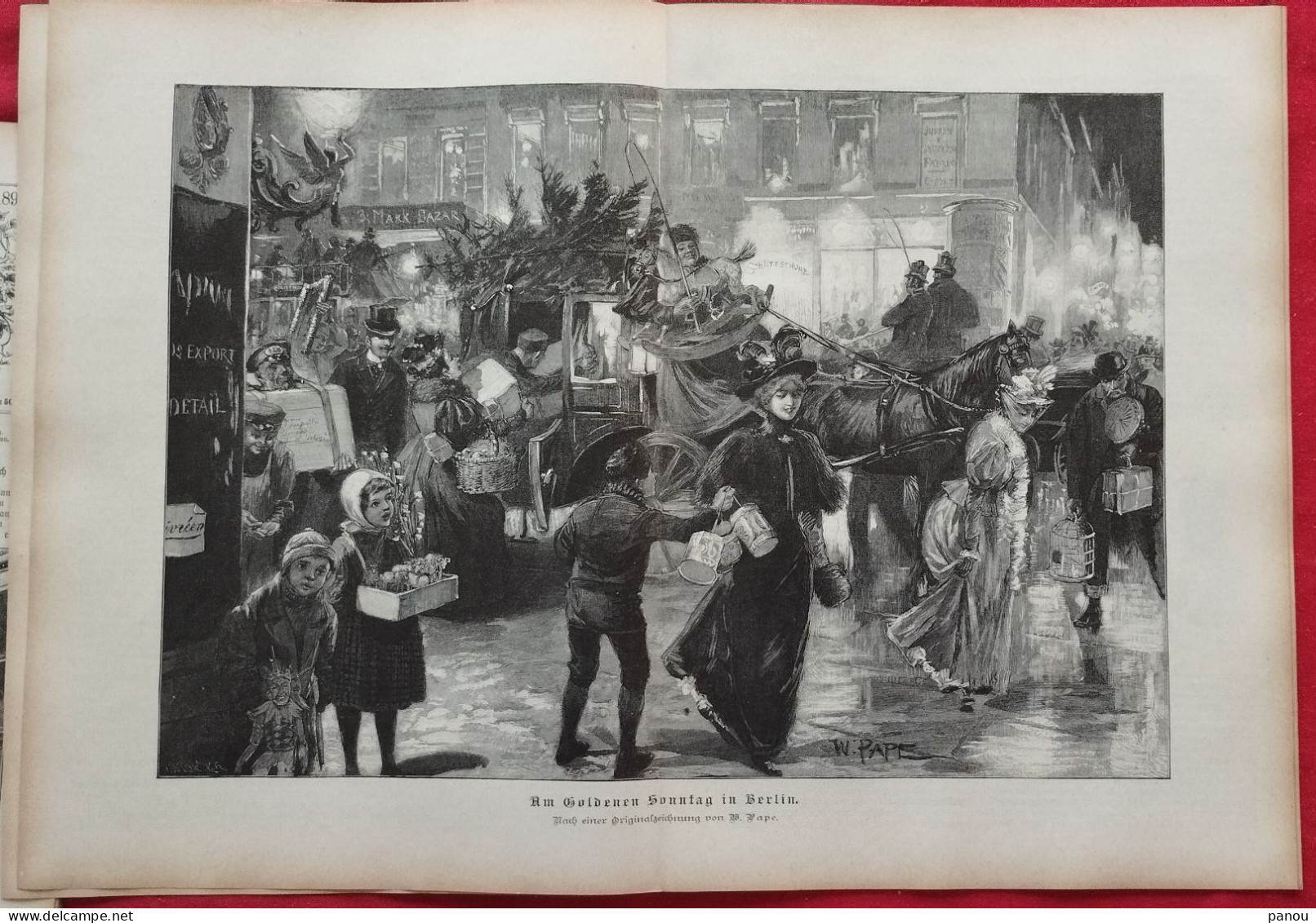 DIE GARTENLAUBE 1897 Nr 50 BERLIN WEIHNACHTEN NURNBERG - Andere & Zonder Classificatie