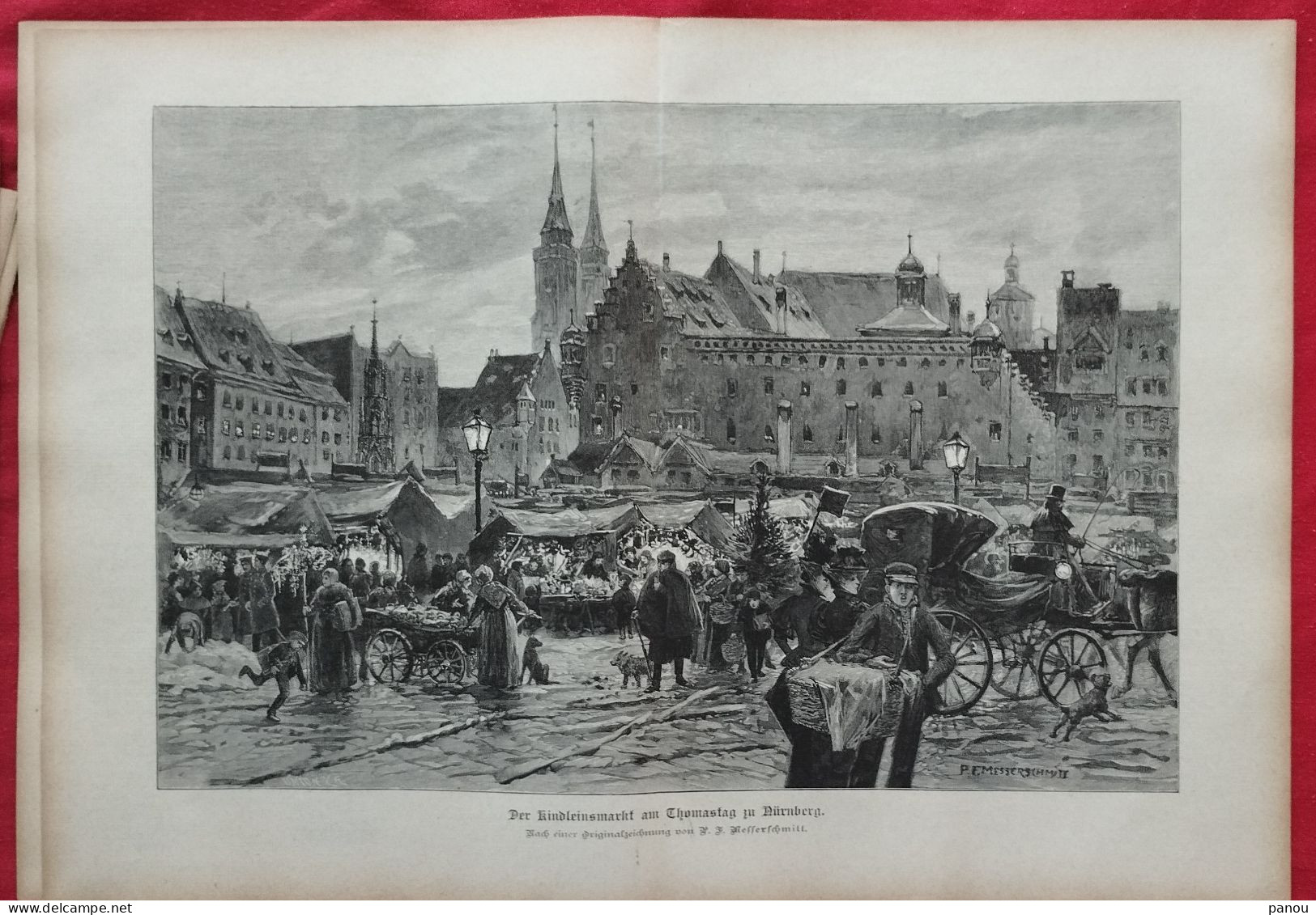 DIE GARTENLAUBE 1897 Nr 50 BERLIN WEIHNACHTEN NURNBERG - Andere & Zonder Classificatie