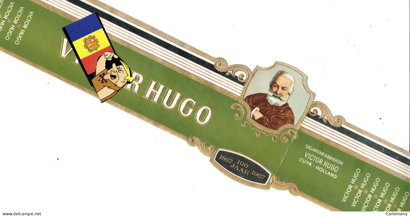 Vitolas Fajas Puros Varias 3 Ned MVITOLA FAJA  ANILLO 40 CM VICTOR HUGO  Unt - Sonstige & Ohne Zuordnung