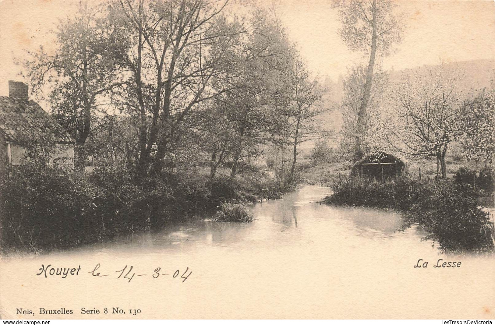 BELGIQUE - Houyet - La Lesse - Nels - Hutte - Carte Postale Ancienne - Houyet