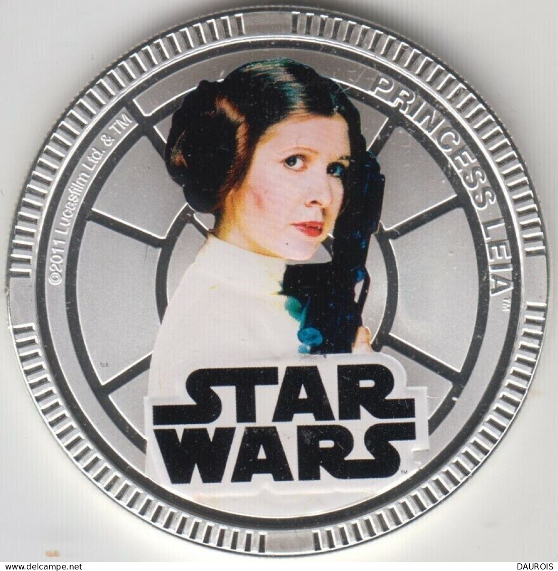 Niue 1 Dollars STAR WARS 2011 Princess LIEA COULEUR Qualité BU - Niue