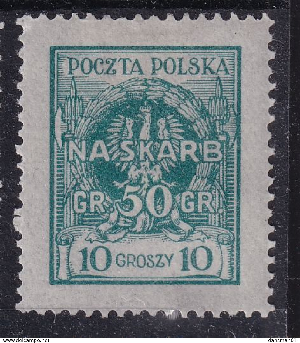 POLAND 1925 Na Skarb Fi 198  Mint Hinged - Ungebraucht