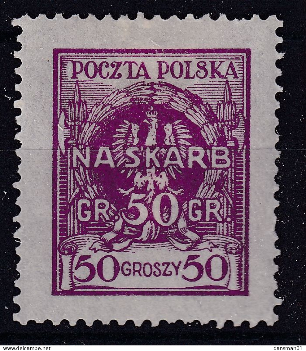 POLAND 1925 Na Skarb Fi 204  Mint Hinged - Ungebraucht
