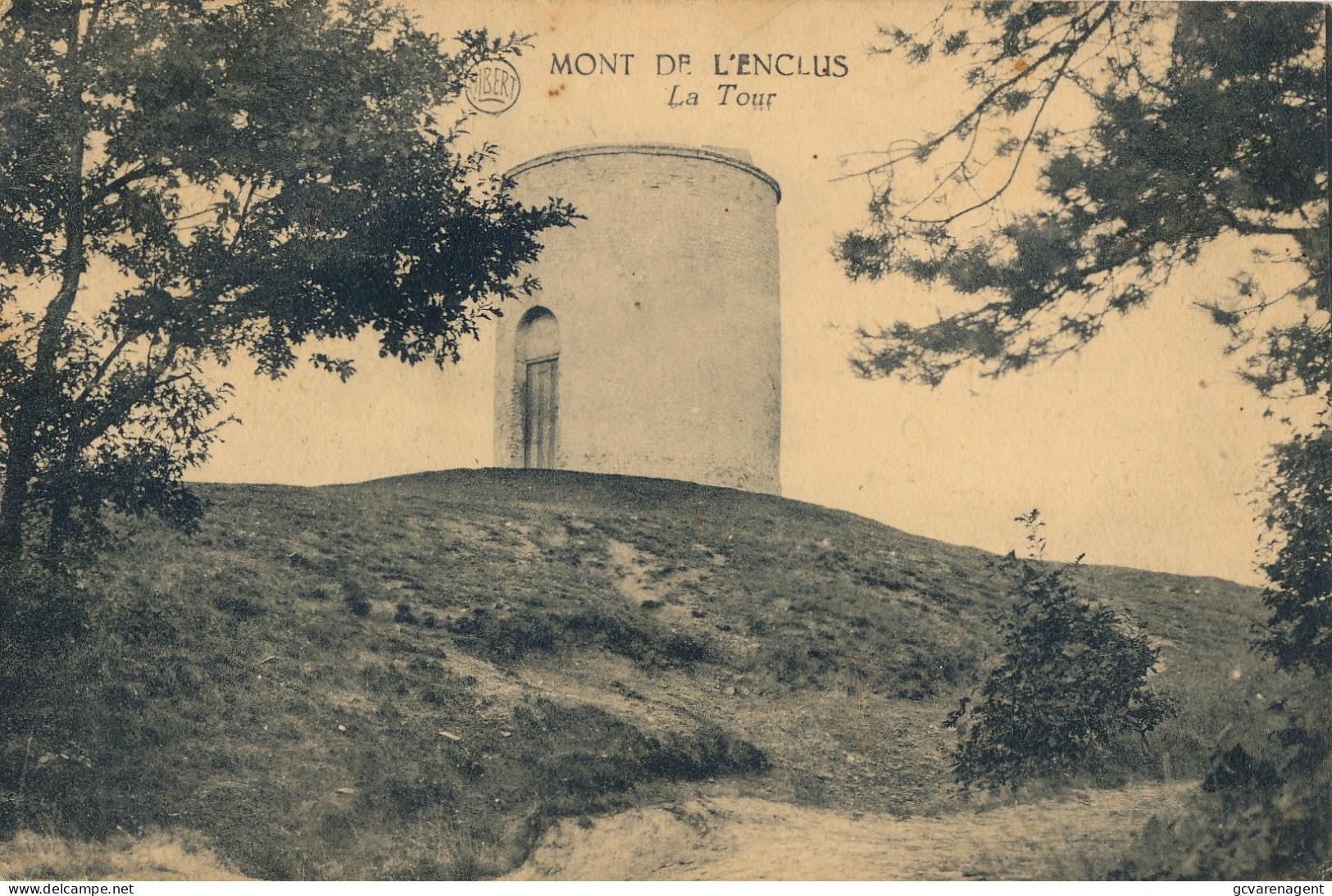 MONT DE L'ENCLUS     LA TOUR    2 SCANS - Mont-de-l'Enclus