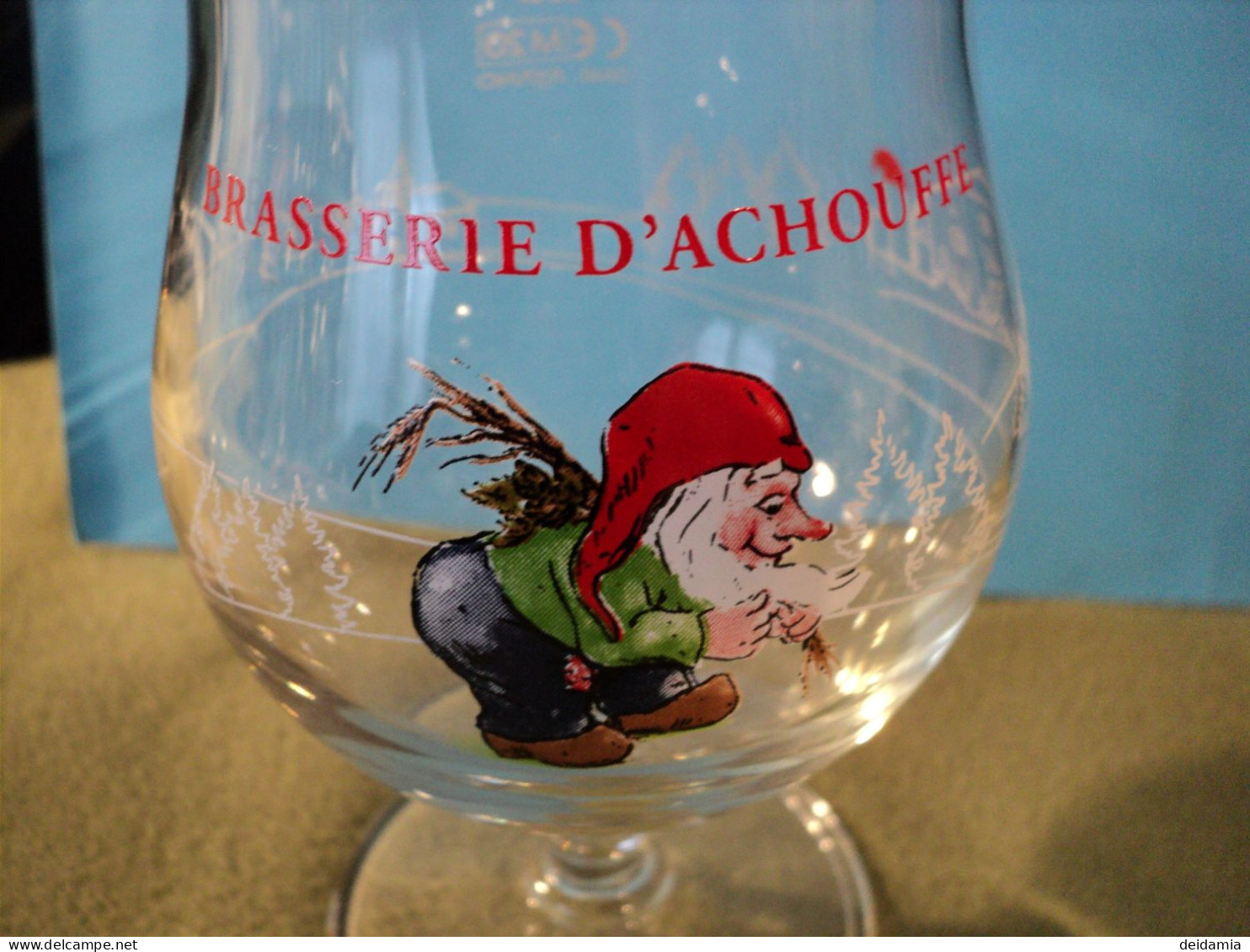 VERRE A BIERE BRASSERIE D ACHOUFFE. 33 CL - Gläser