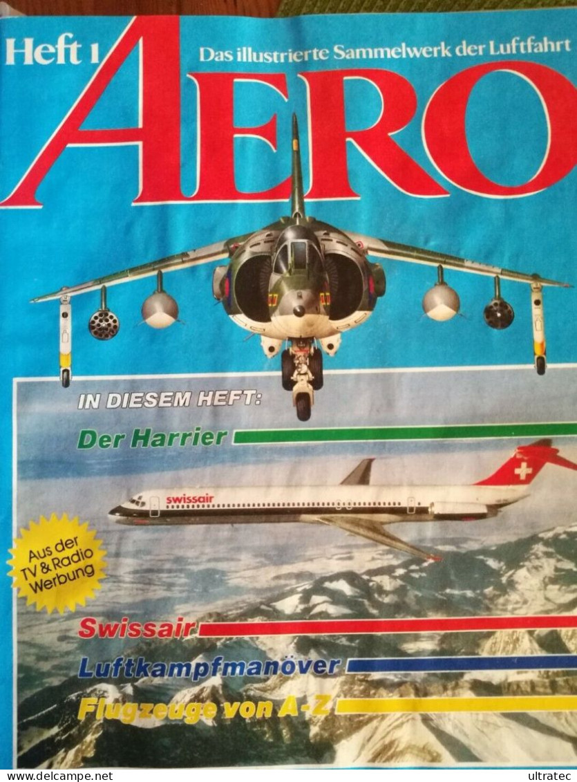 Aero Flugzeug Das Illustrierte Sammelwerk Der Luftfahrt Sammelband Gebunden Als Buch - Transport