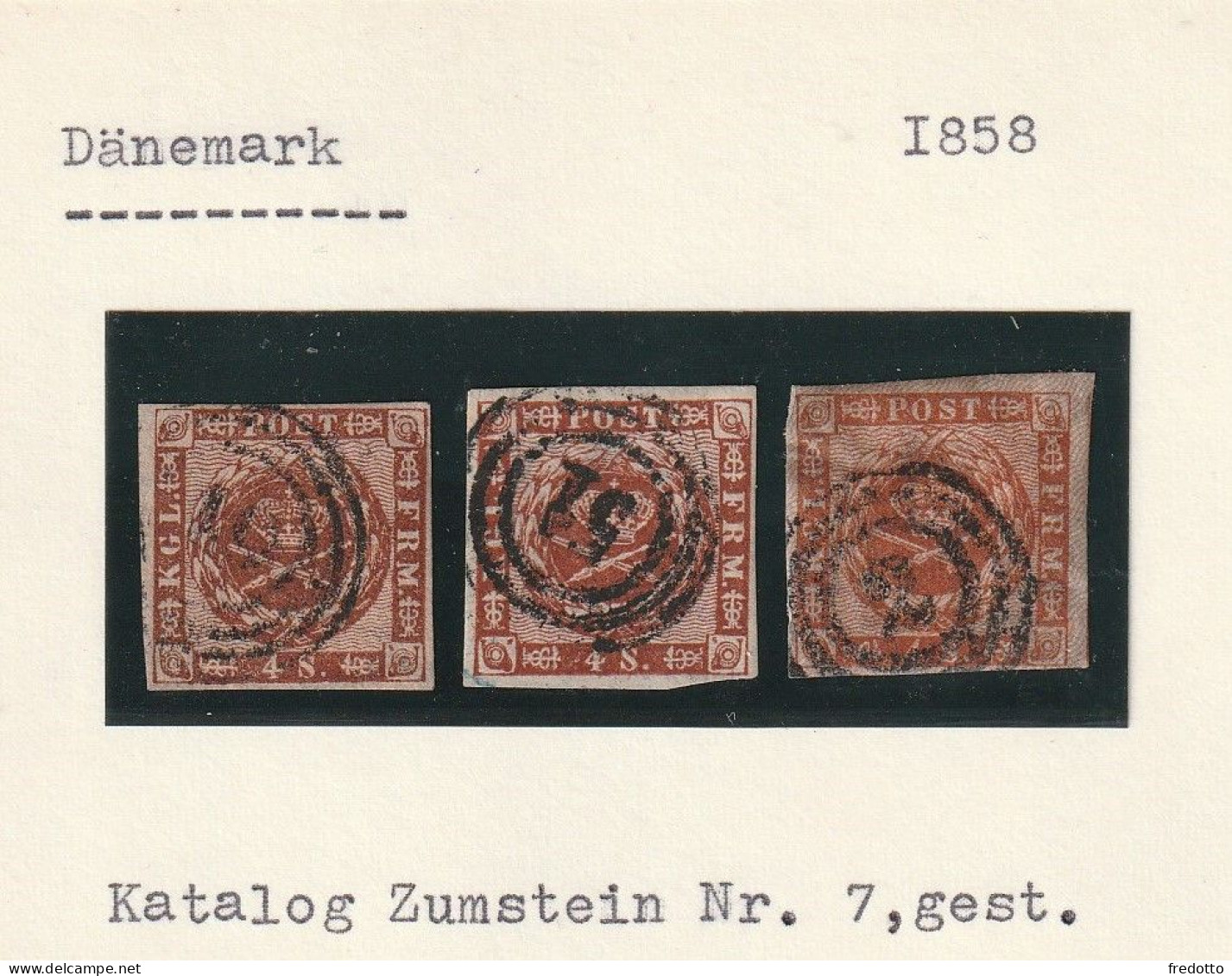 Dänemark 3 -Briefmarken Gestempelt - Usati