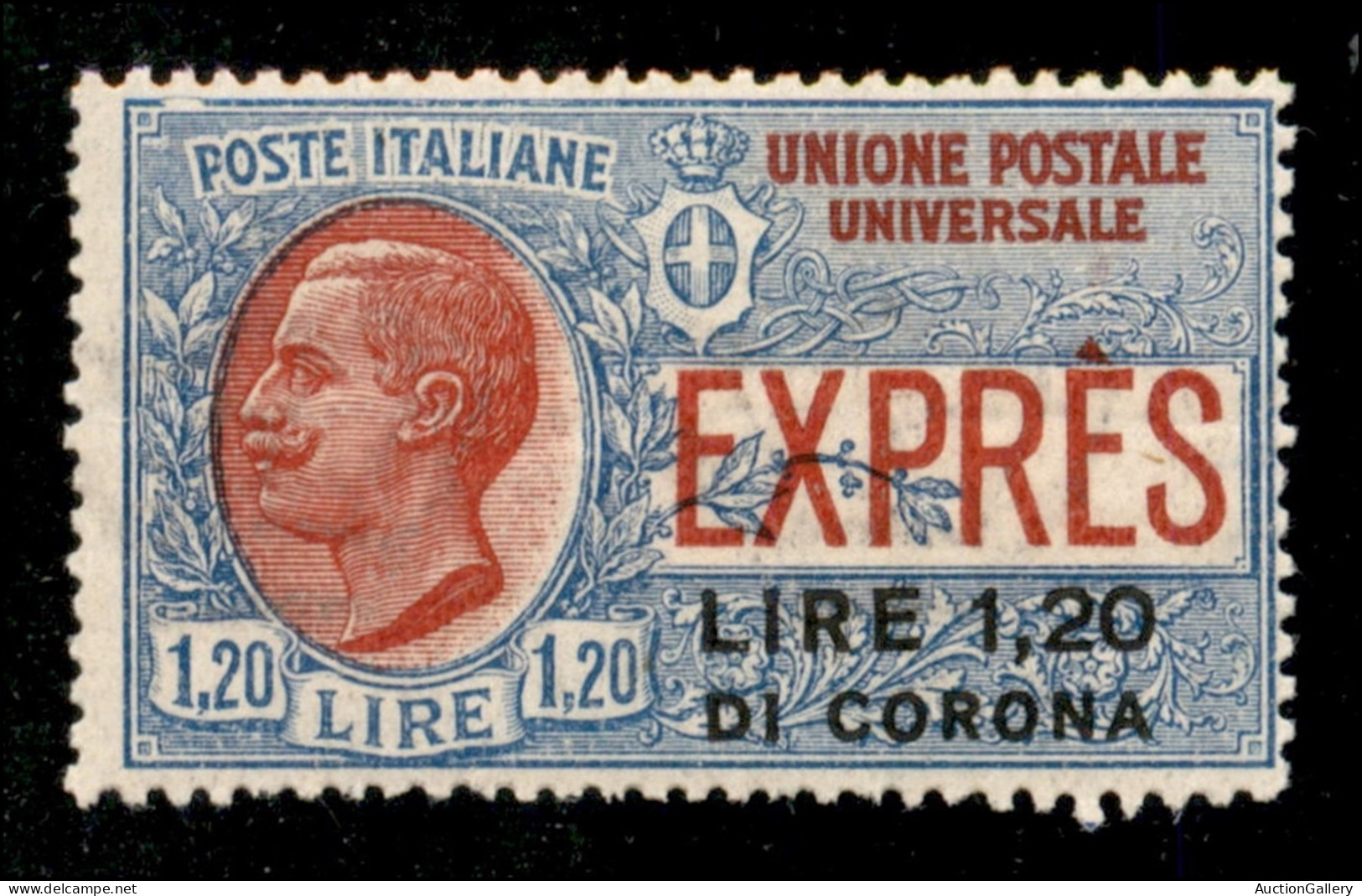 Occupazioni I Guerra Mondiale - Dalmazia - 1922 - Non Emessi - 1,20 Lire Su 1,20 (2) - Gomma Originale (400) - Other & Unclassified