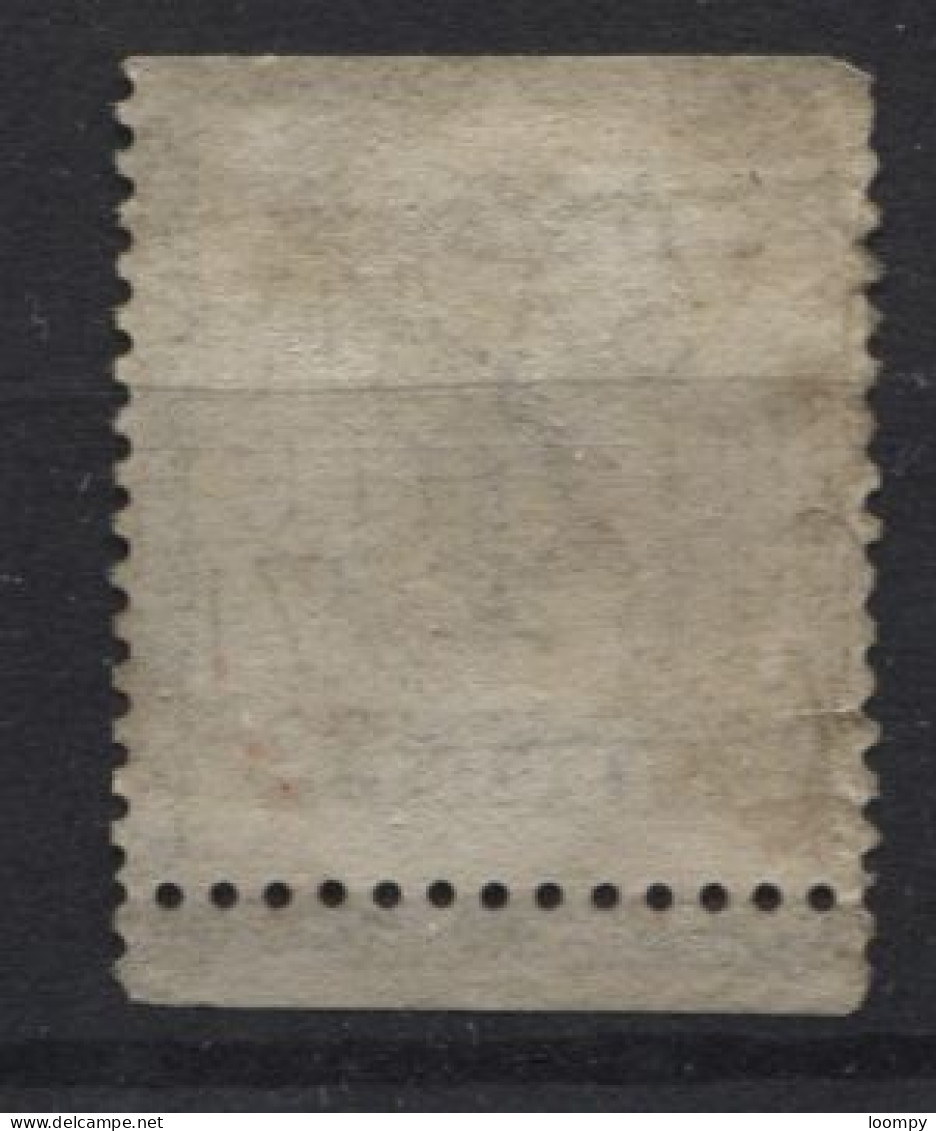 Alsace Lorraine Yv 3 Obl. SAARBRUCK 1871. Non Dentelé Ou Coupé? Cote 135€ - Used Stamps