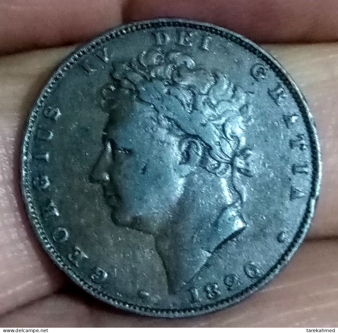GREAT BRITAIN, FARTHING, 1826, GEORGE IV., Perfect, Gomaa - B. 1 Farthing