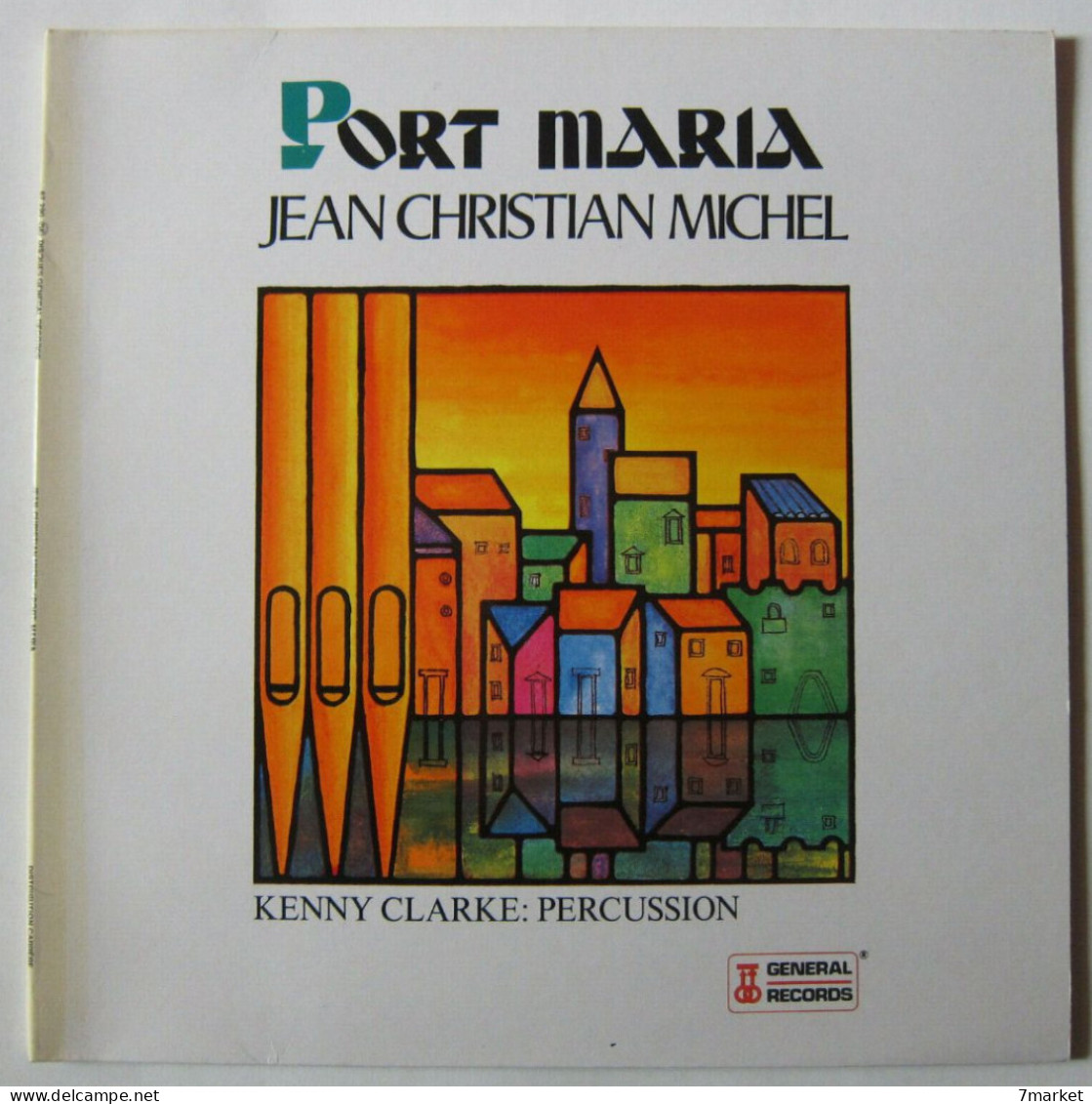 LP/  Jean Christian Michel - Port Maria; Kenny Clarke: Percussion / Général Records - 1978 - Jazz