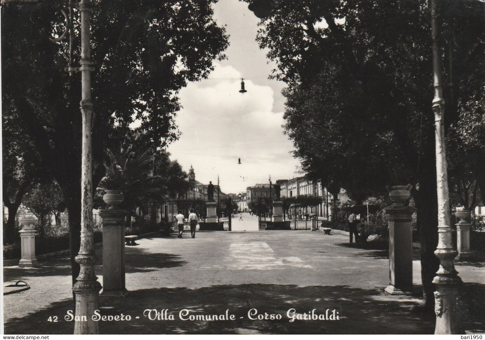 SAN SEVERO - Villa Comunale - Corso Garibaldi - San Severo