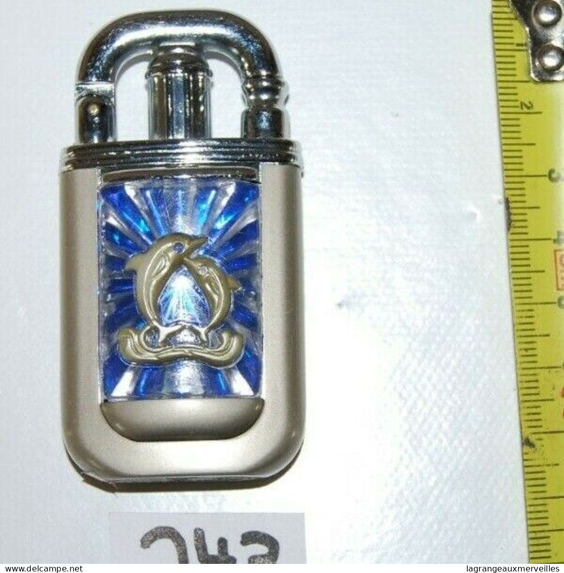 C243 Ancien Briquet De Collection Ludique - Vintage 9 - Other & Unclassified