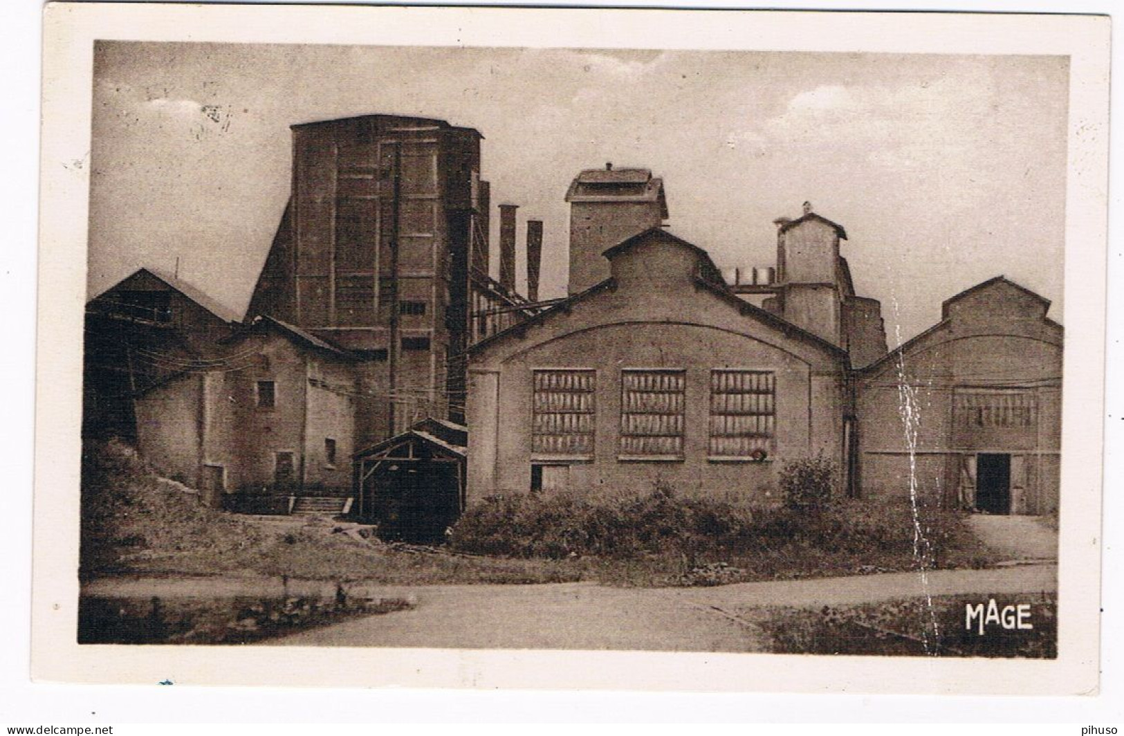 FR-5098  BARLIN : L'Usine De Ciment - La Loisne - Barlin