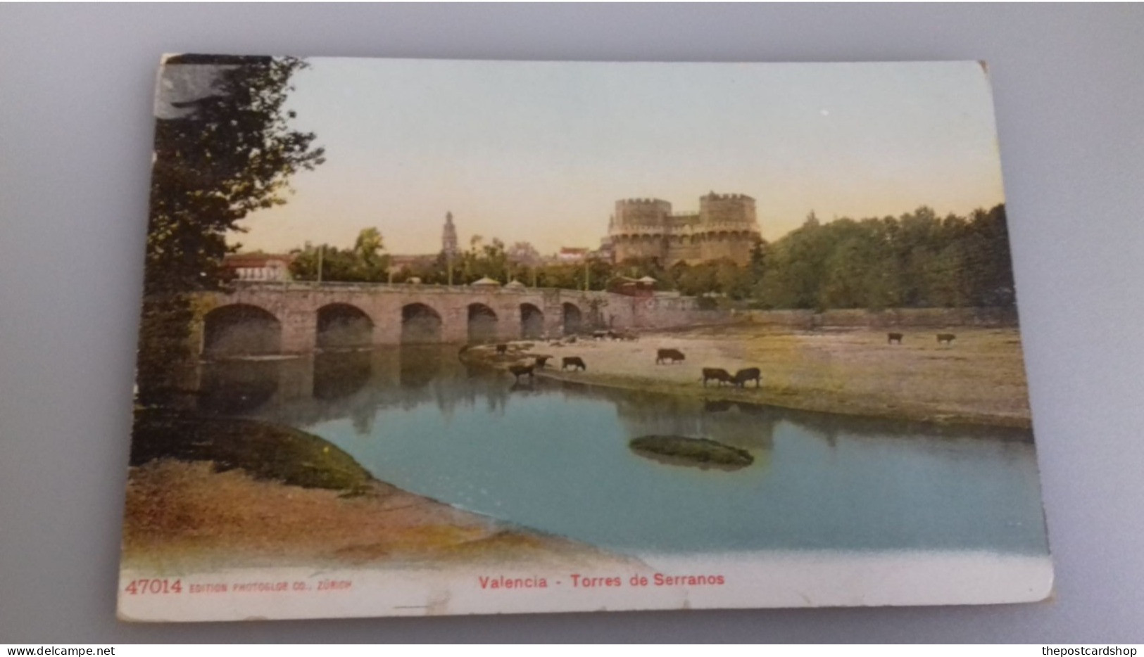 SPAIN - ESPAGNE VALENCIA TORRES DE SERRANOS 47014 UNUSED - Valencia